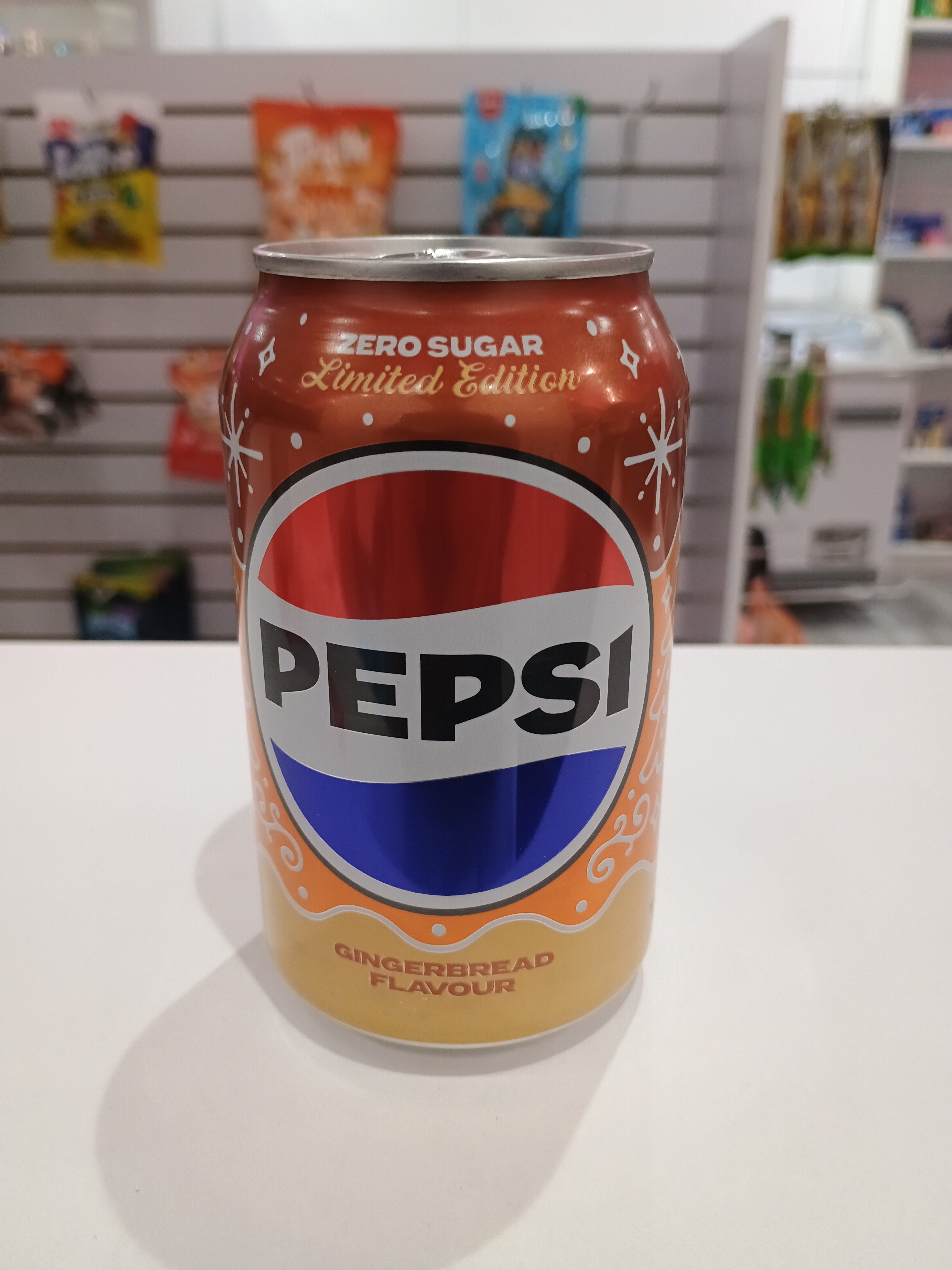 Pepsi Gingerbread flavor zero sugar
