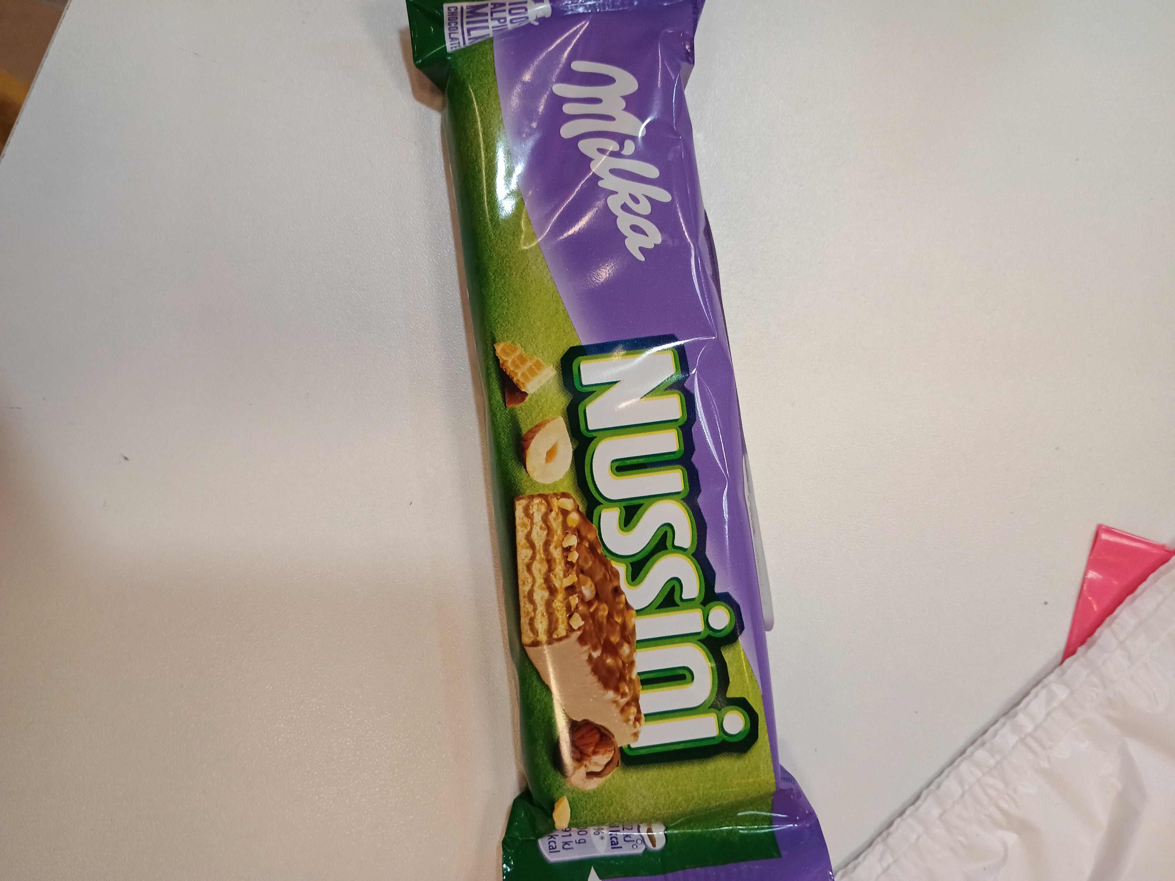 Milka nussini chocolate bar(Poland)
