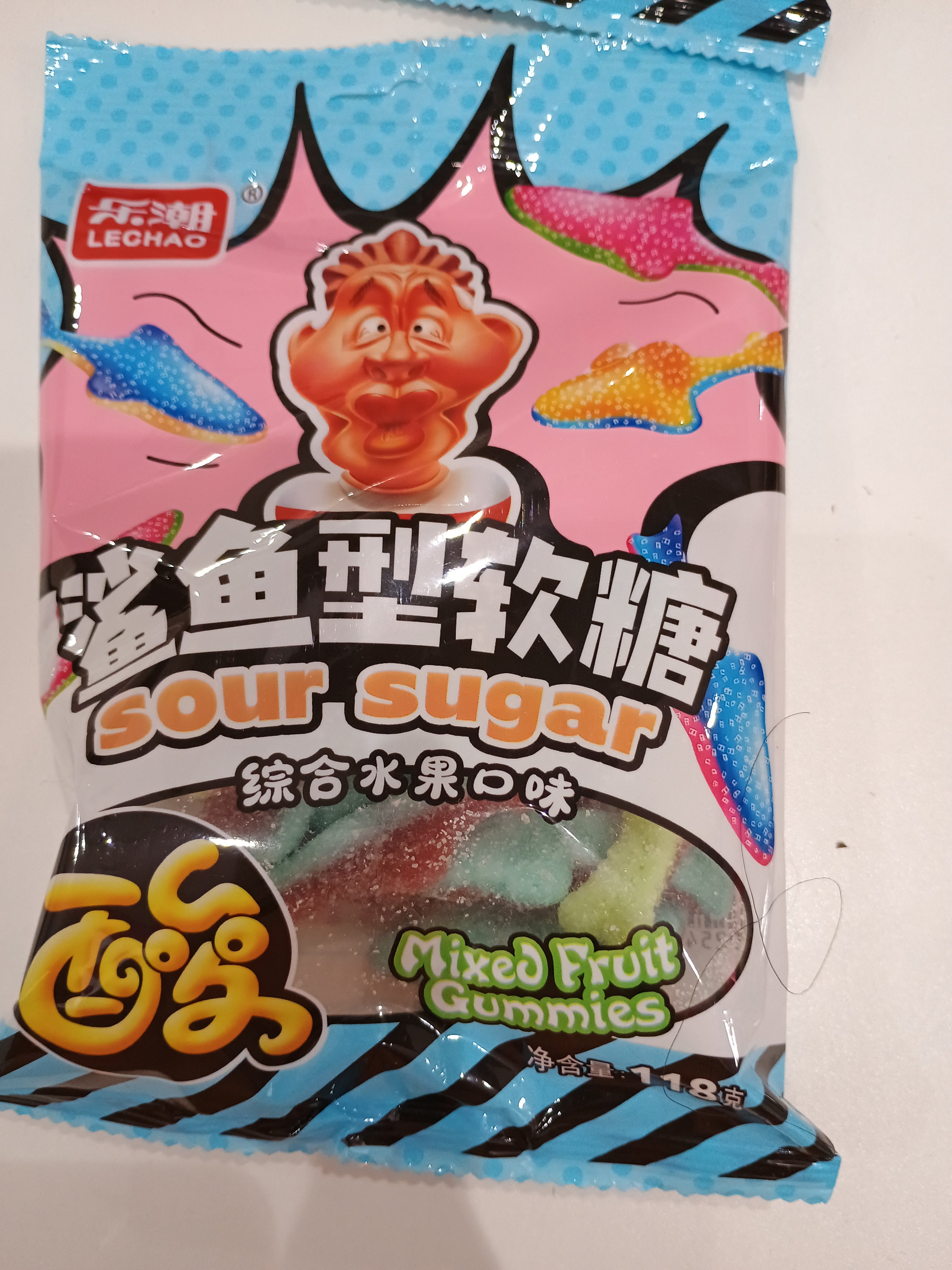 Lechao shark shaped gummy candy