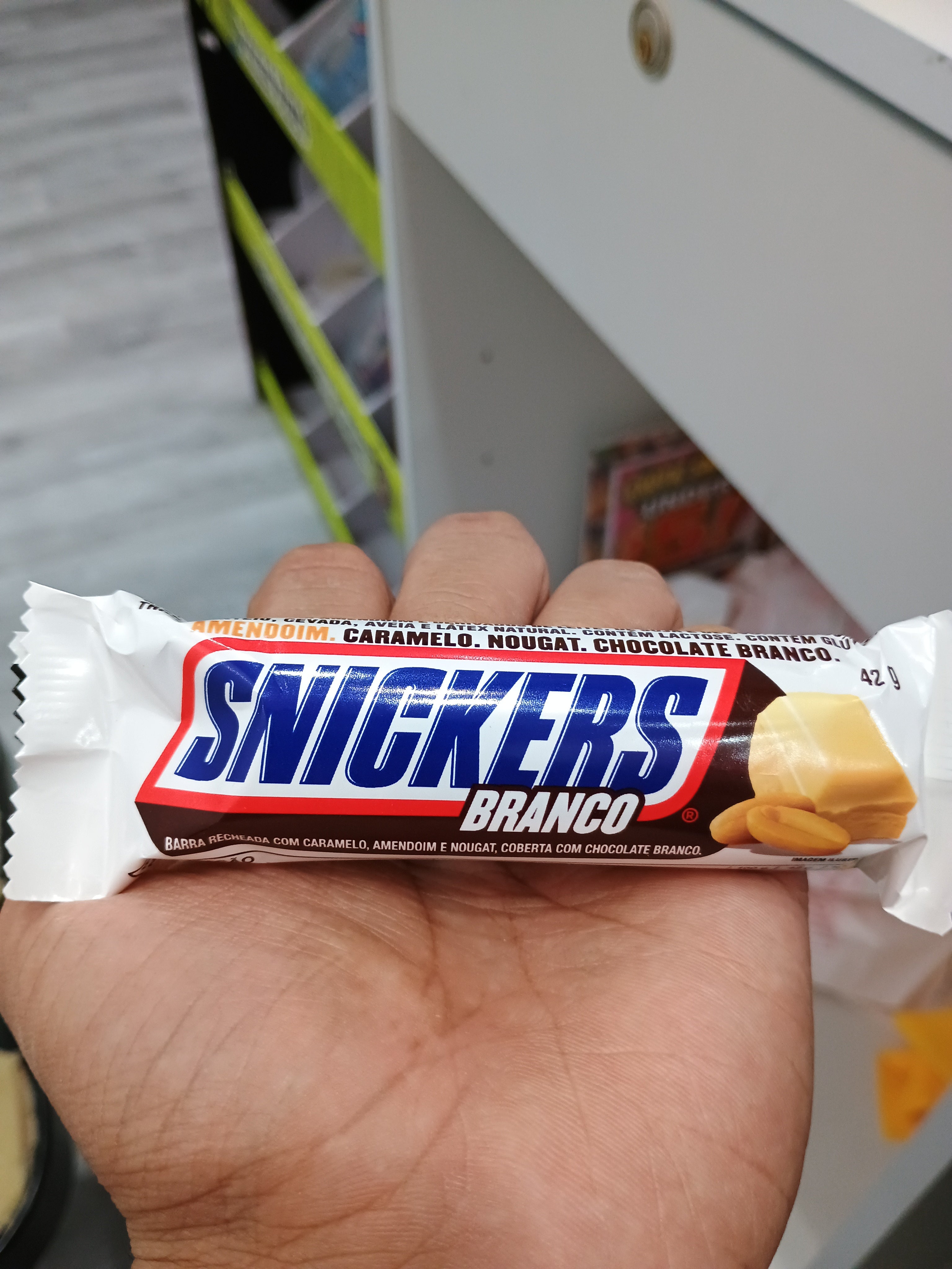 Snickers branco candy- Brazil