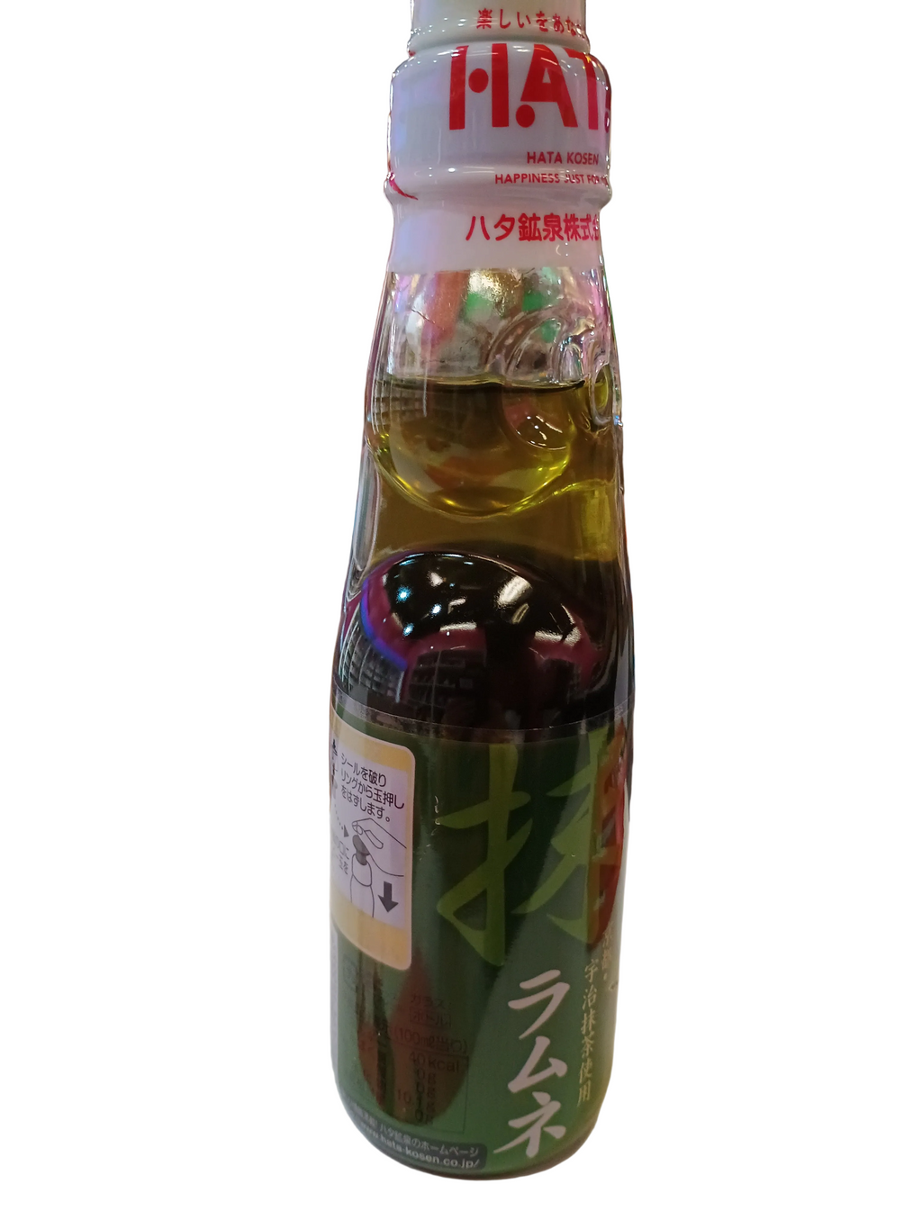 Hata bottle Ramune matcha