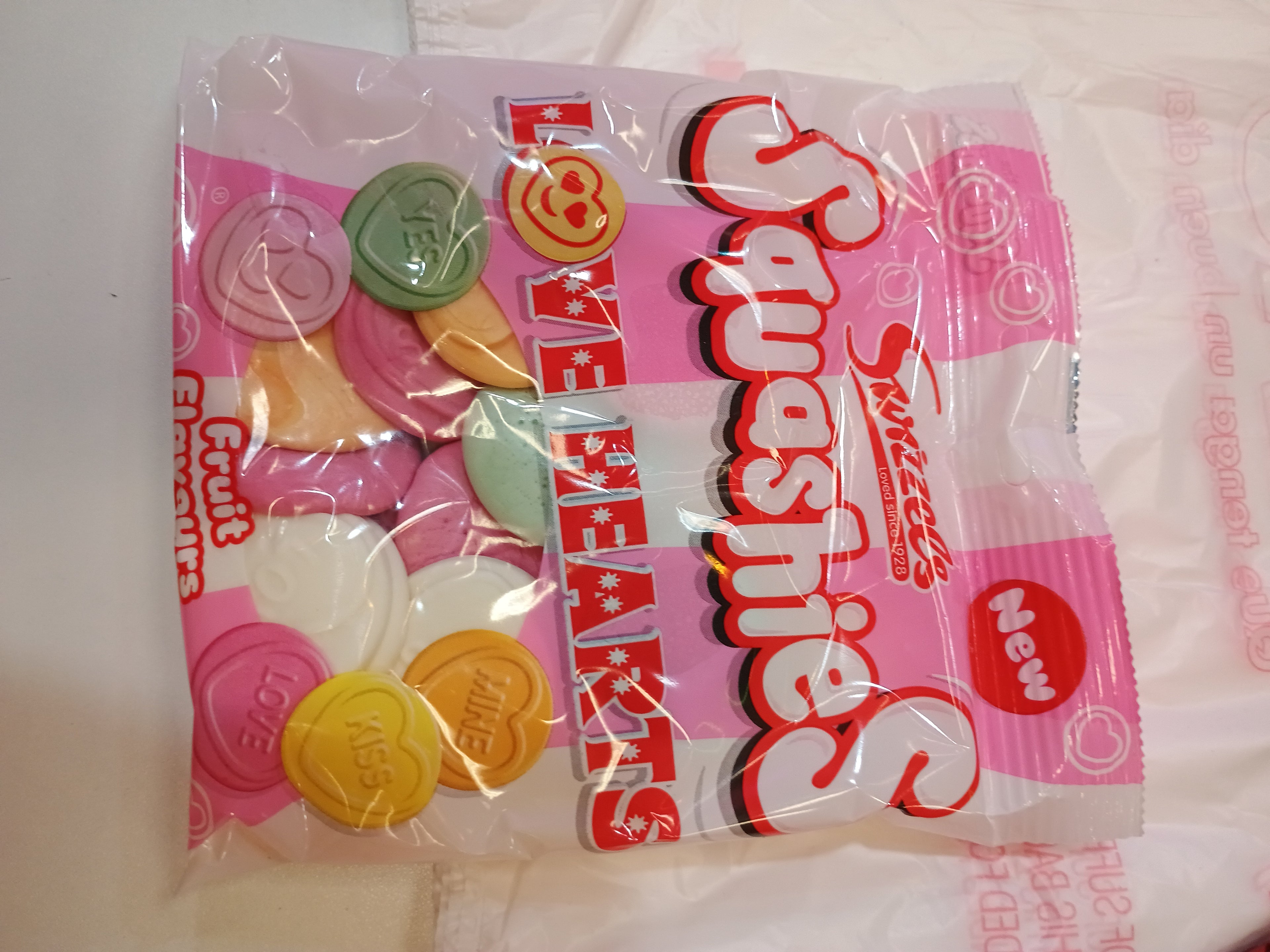 Swizzels Squashies love hearts