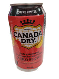 Can- Dry strawberry lemonade ginger Ale / Zero sugar