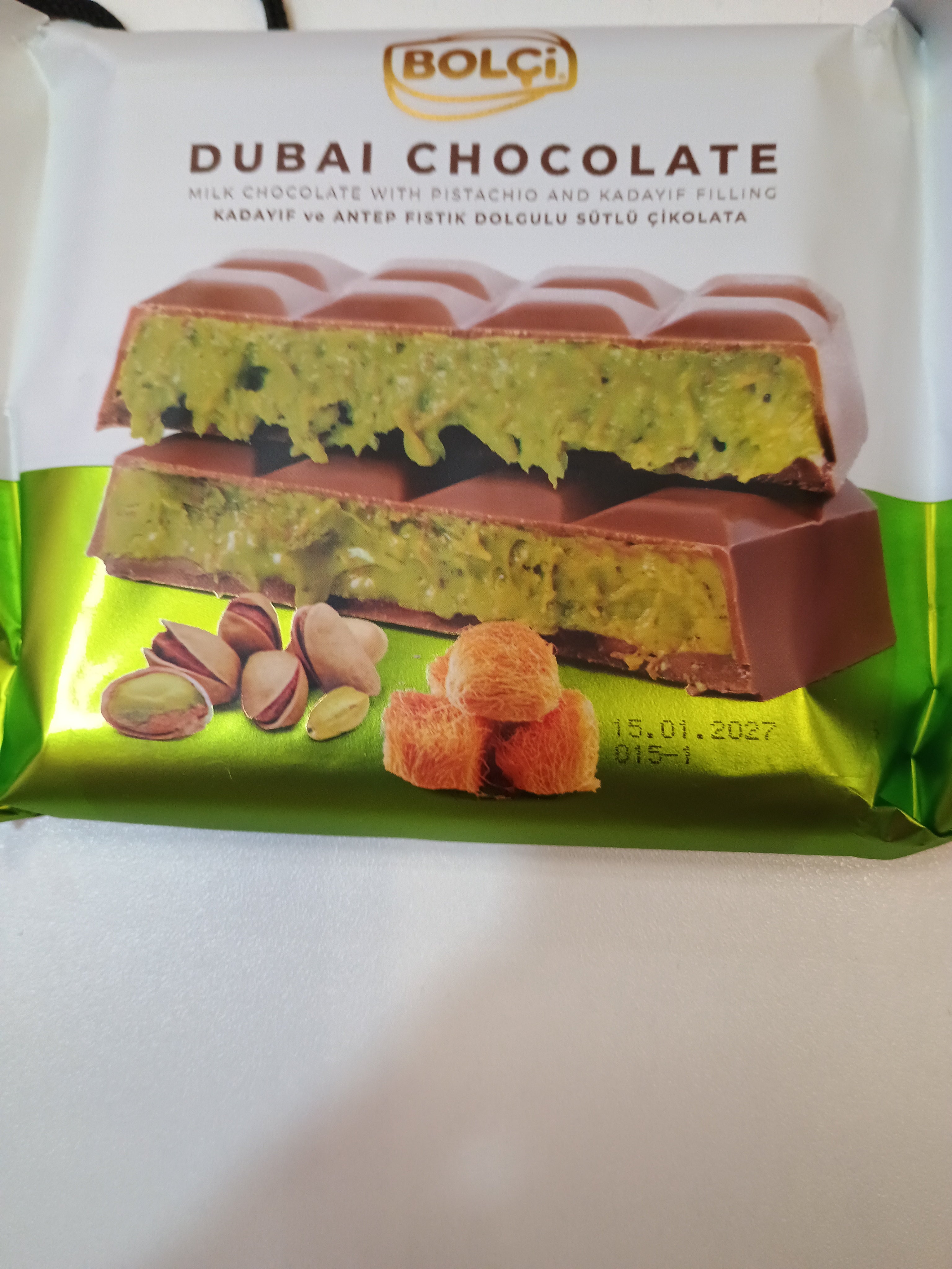 Bolci Dubai chocolate 100g