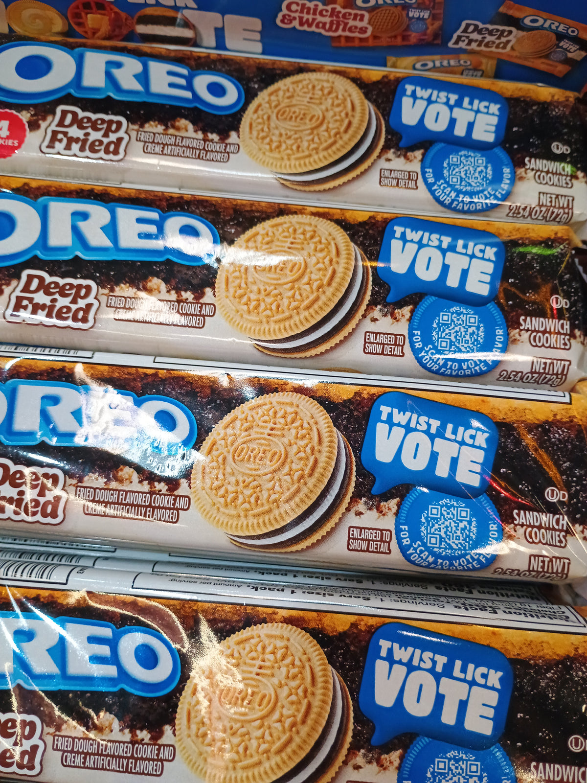 Oreo deep fried twist lick vote