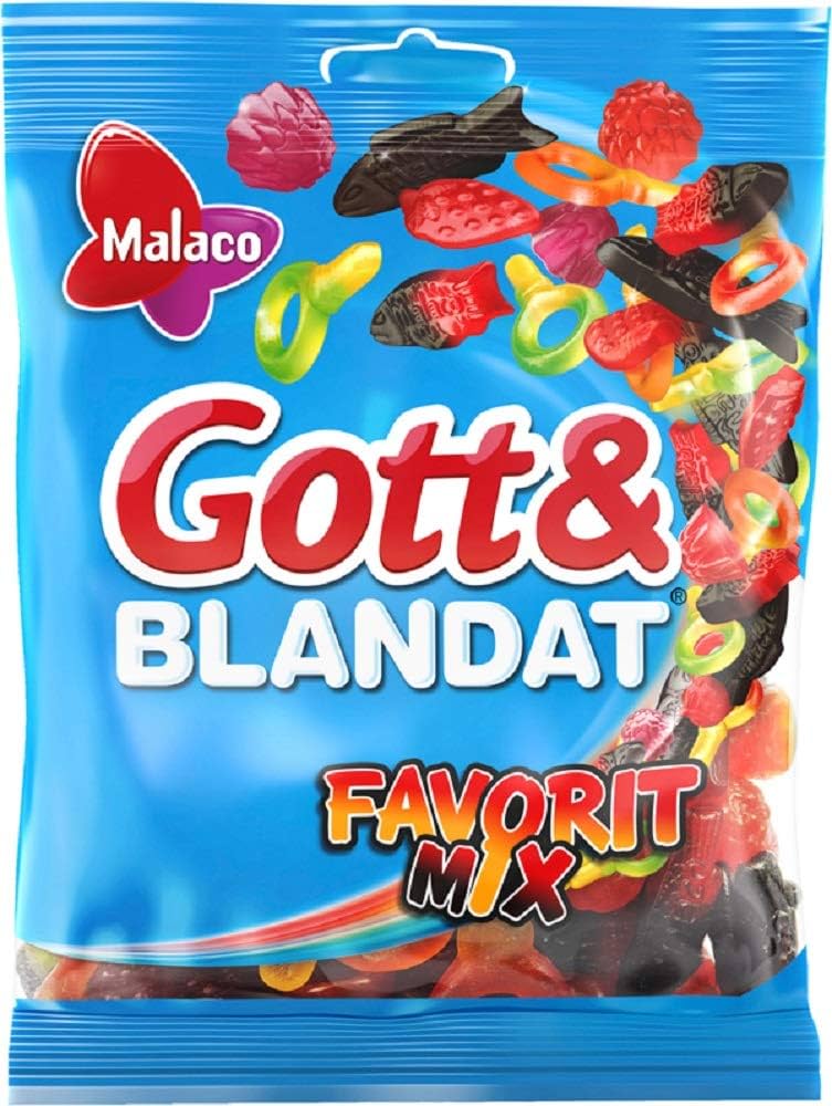 Malaco Gott & Blandat flaourit mix