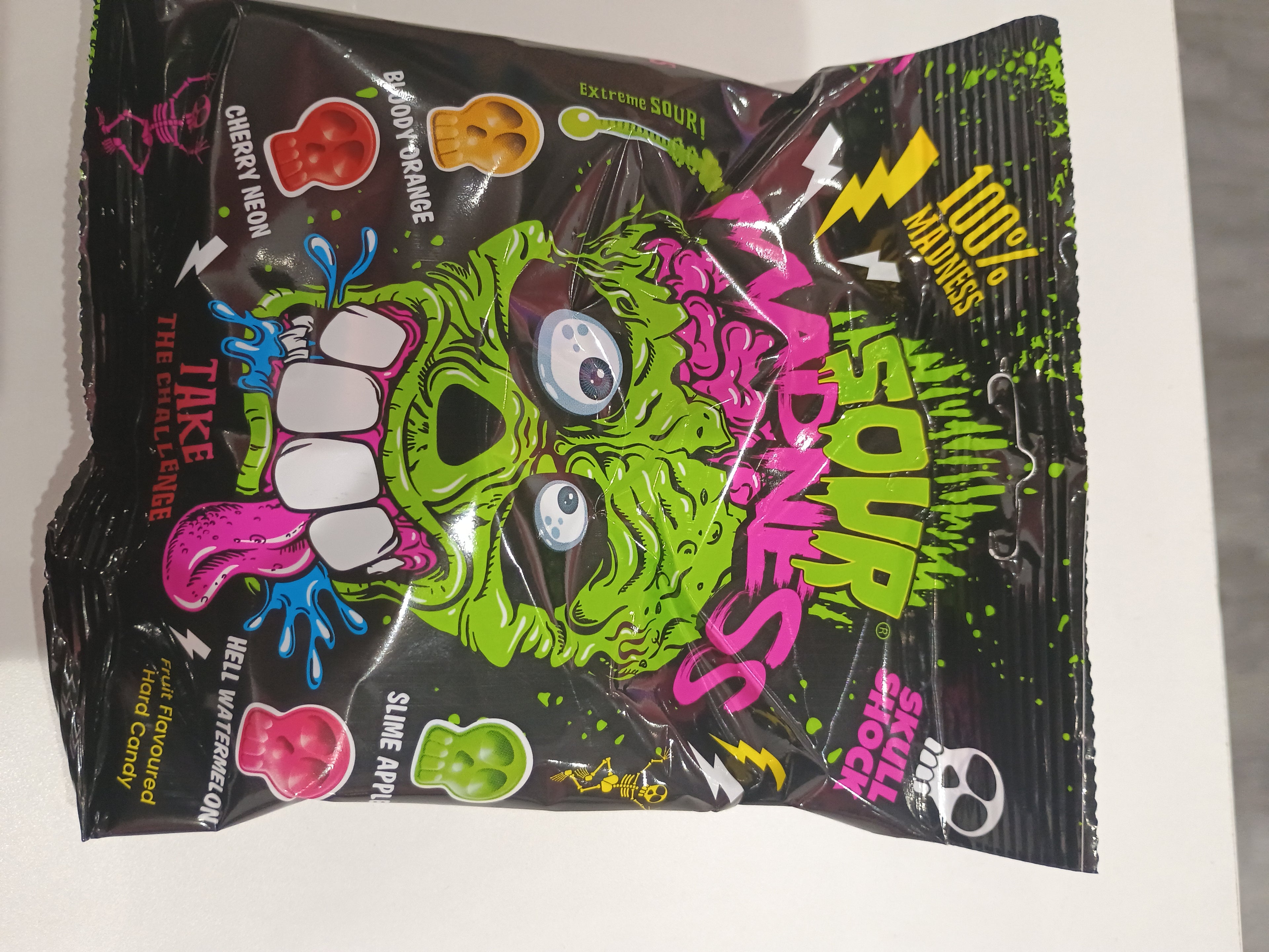 Sour Madness Fruit Hard Candy