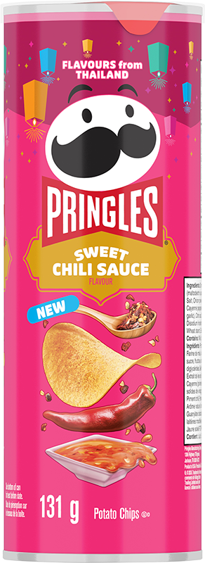 Pringles sweet chili sauce potato chips - Canada