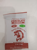 Sriracha infused milk chocolate