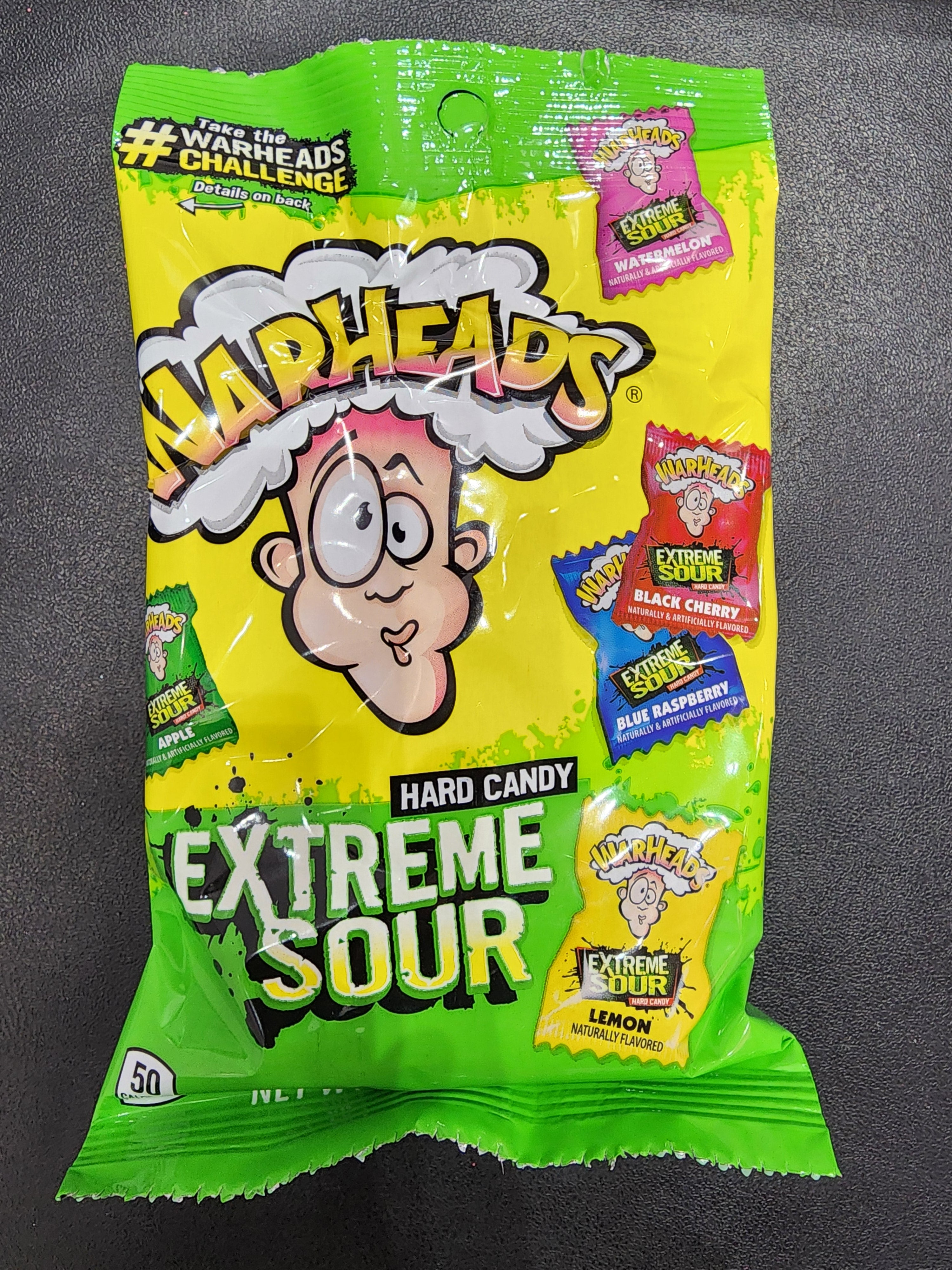 Warheads Hard Candy Extreme sour