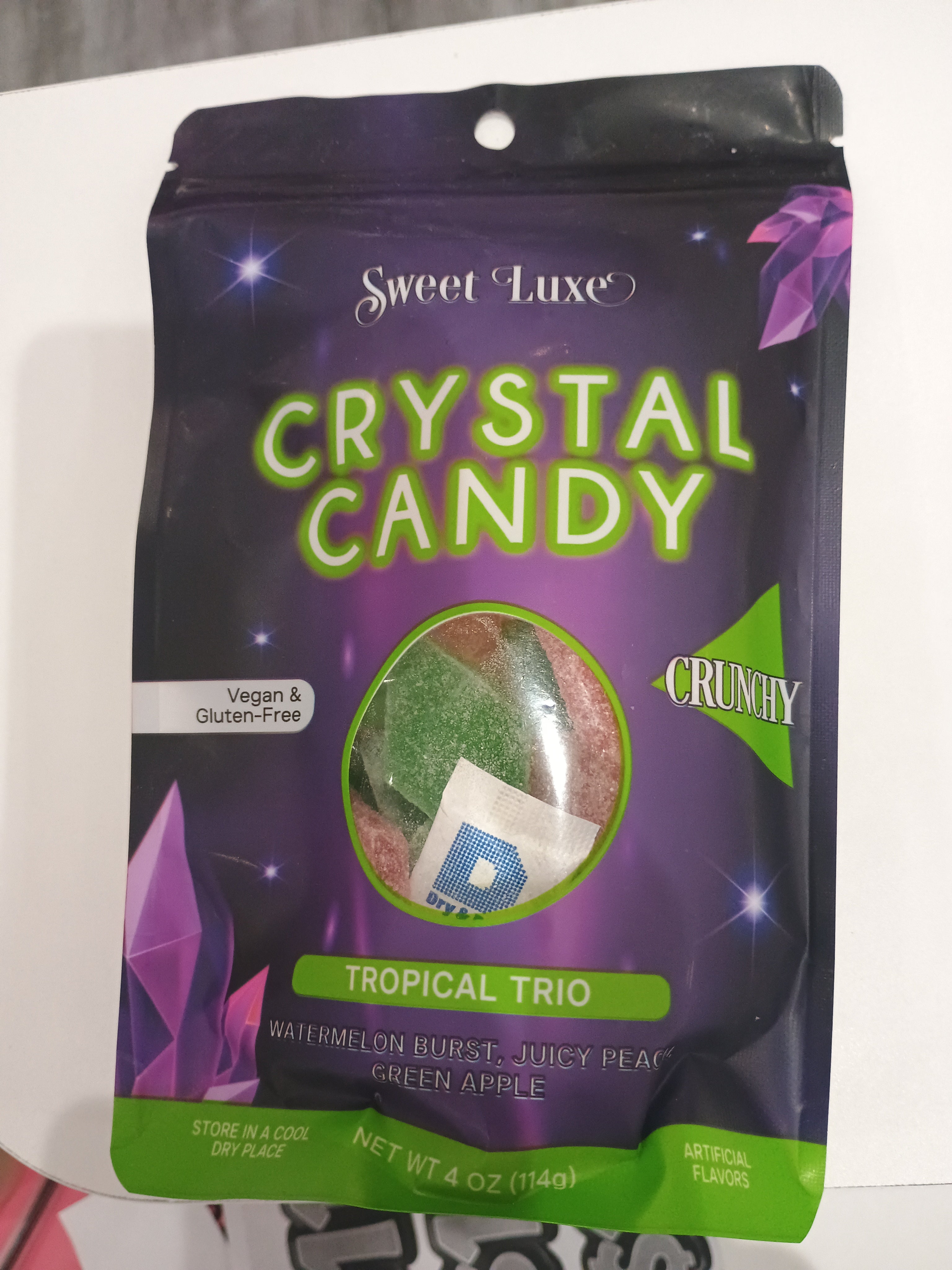 Sweet Luxe Crystal Candy Tropical Trio