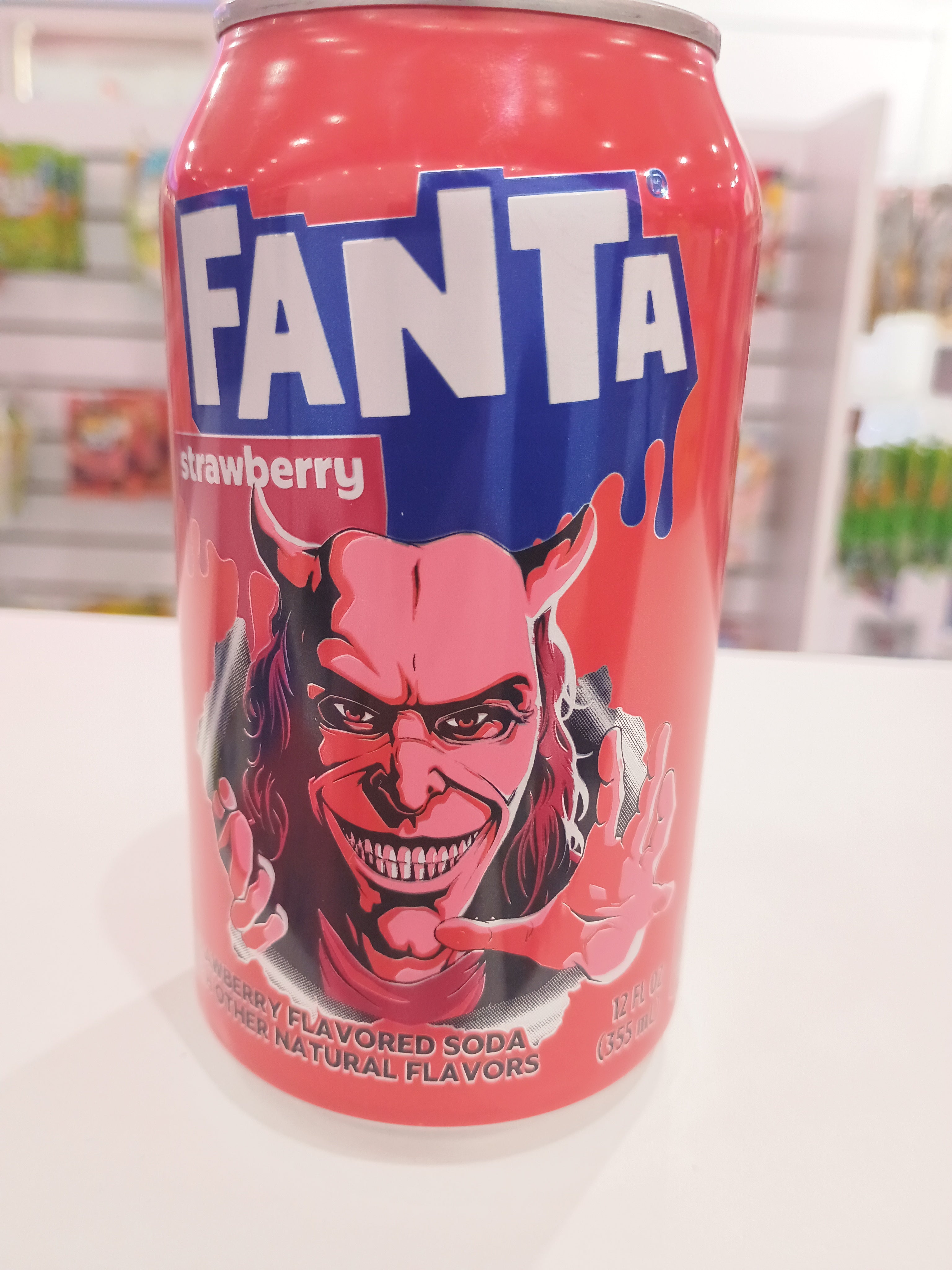 Fanta Strawberry Flavored soda