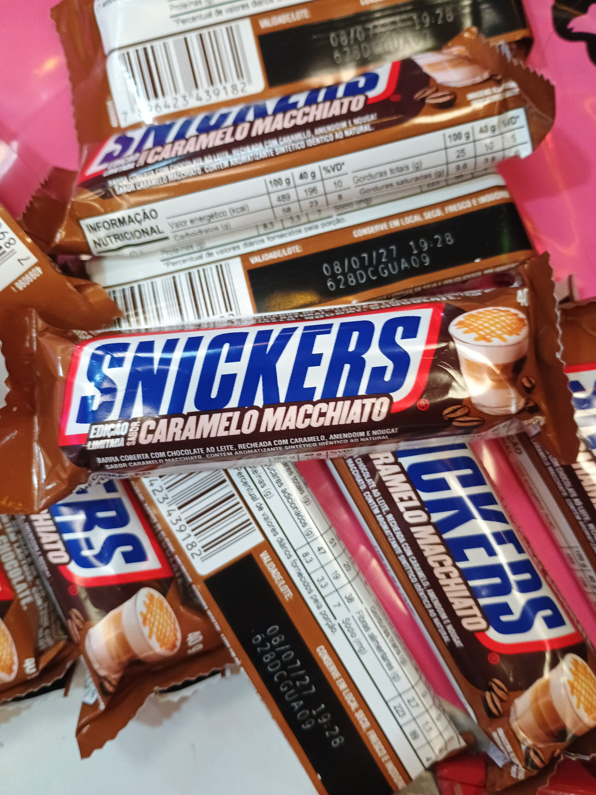 Snickers caramelo macchiato