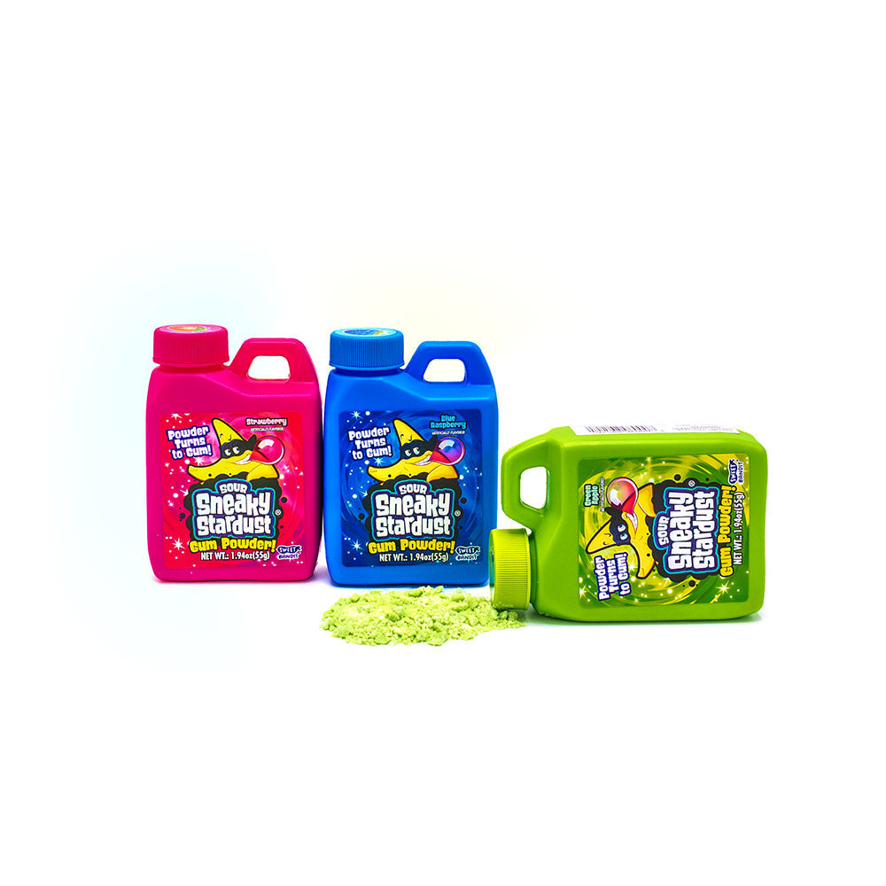 Sour Sneaky Stardust Gum Powder